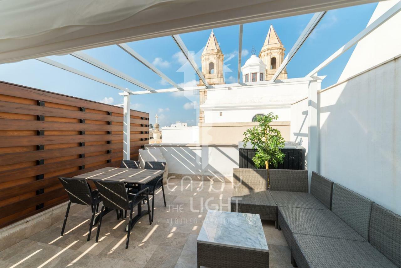 Ferienwohnung Atico Cervantes "Enjoy" Cádiz Exterior foto